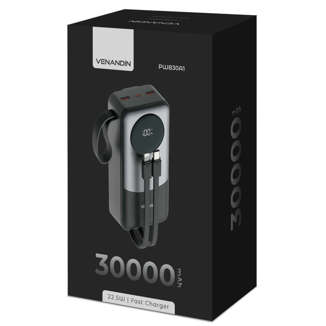 VENANDİN PWB30A1 22,5W 30,000MAH POWERBANK 4