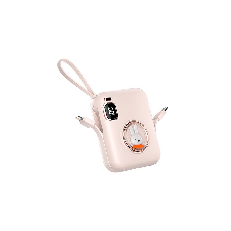 Pembe Taty Powerbank 10.000mAh - Pembe