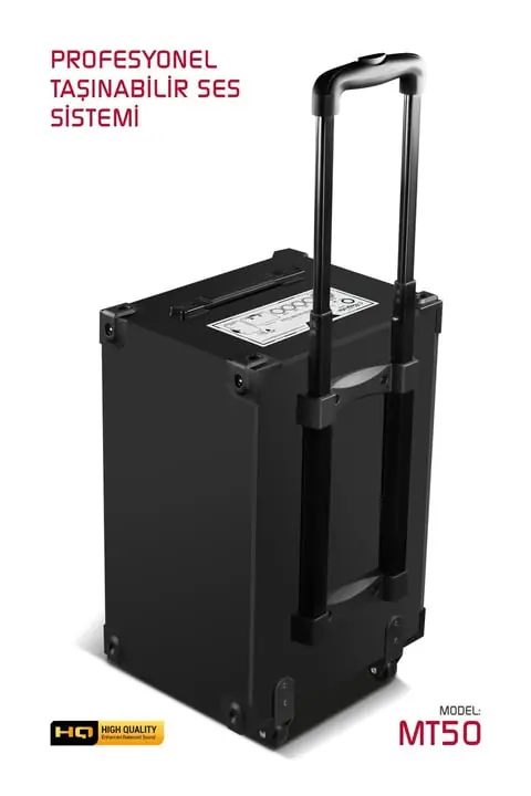Powerway Mayestro MT50 – Şarjlı Taşınabilir Karaoke Hoparlör 3