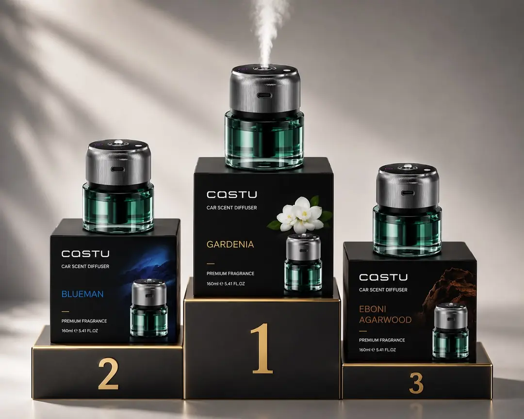 Castu Ls61 160 ml Şarjlı Araç İçi Koku Difizörü 3