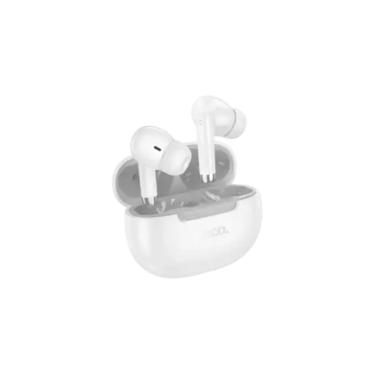 Hoco EQ24 Estrella Aktif Gürültü Engelleyici Özellikli Bluetooth 5.4 Kablosuz TWS Airpods Kulaklık - Beyaz