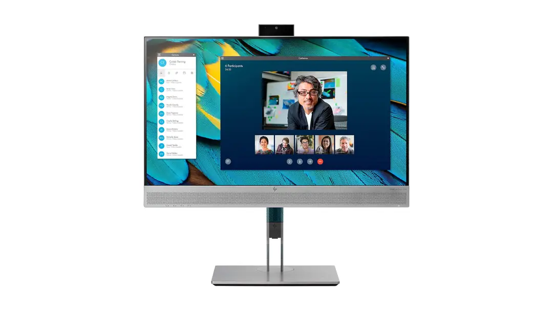 HP EliteDisplay E243m Led Ips 23,8 İnç Monitör Vga Hdmı Dp (2.El) 5
