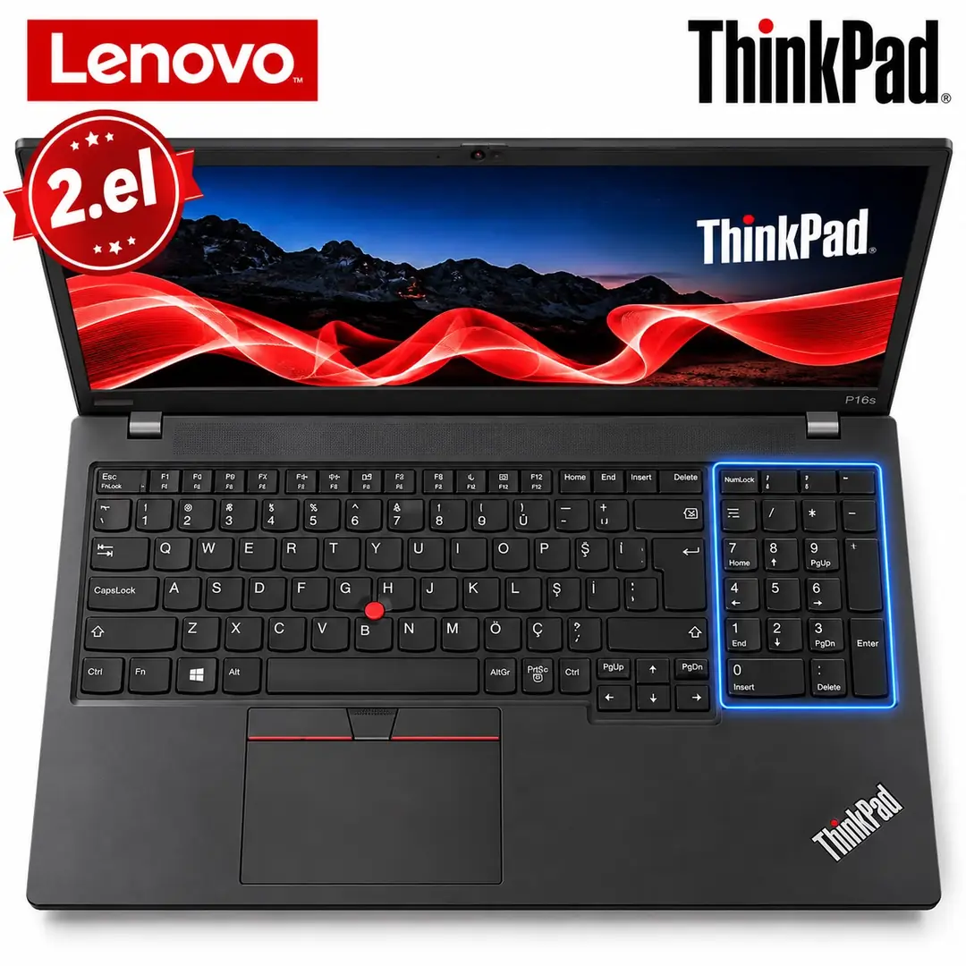 Lenovo ThinkPad P16s Gen 1 i7-1260P 16GB RAM 512GB SSD NVIDIA T550 4GB 16” FHD+ 2