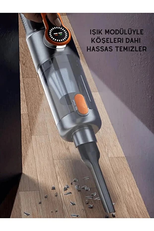 T-LİFE ST-126 Plus Kablosuz Şarjlı Araç Süpürgesi 9