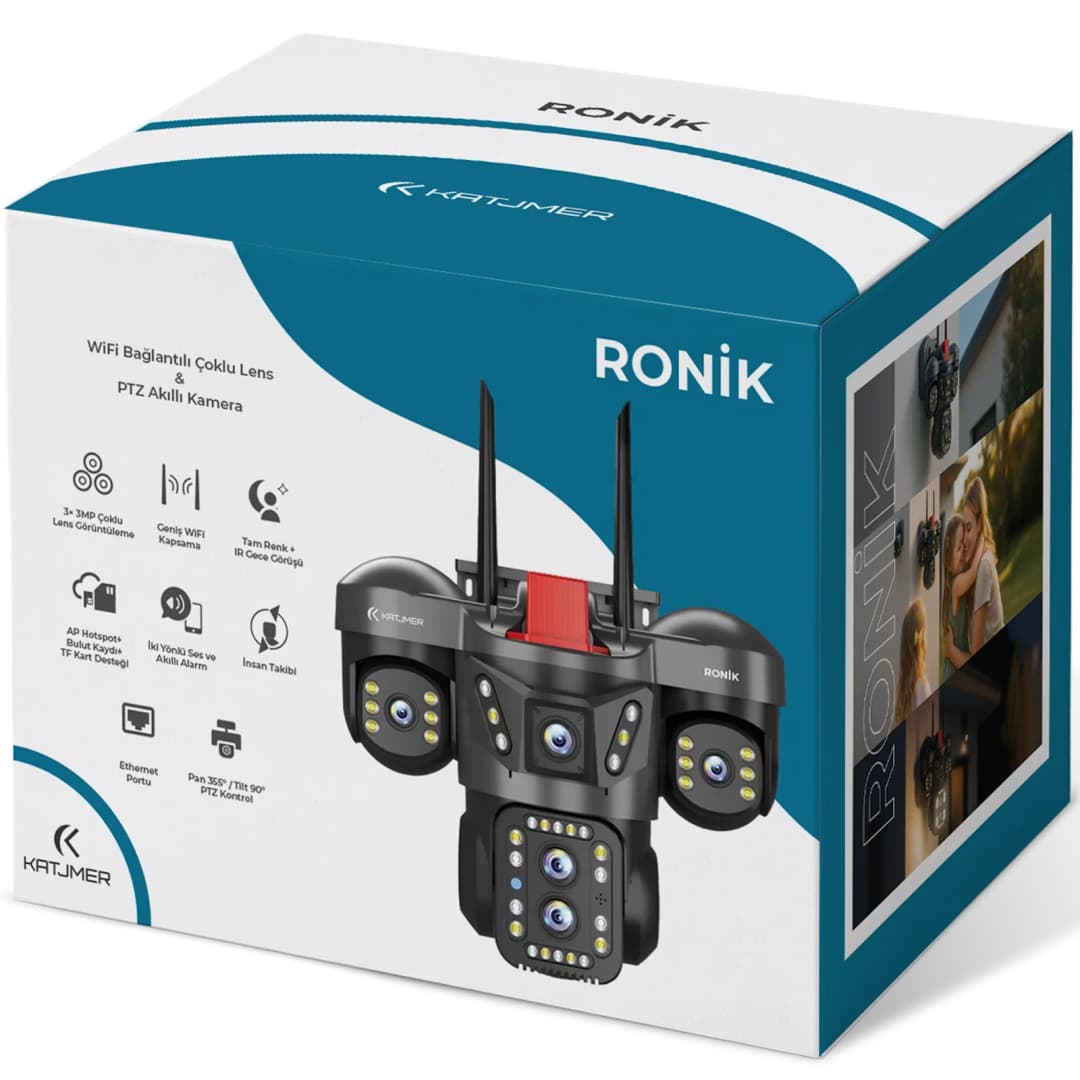 KATJMER RONİK CAMRNK-001 Güvenlik Kamerası 4