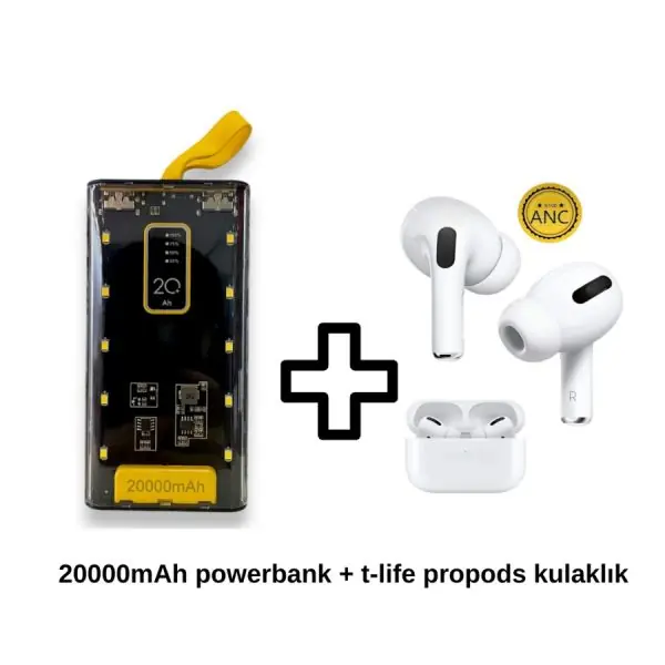 Propods + Full Led 20000mAh PowerBank 4
