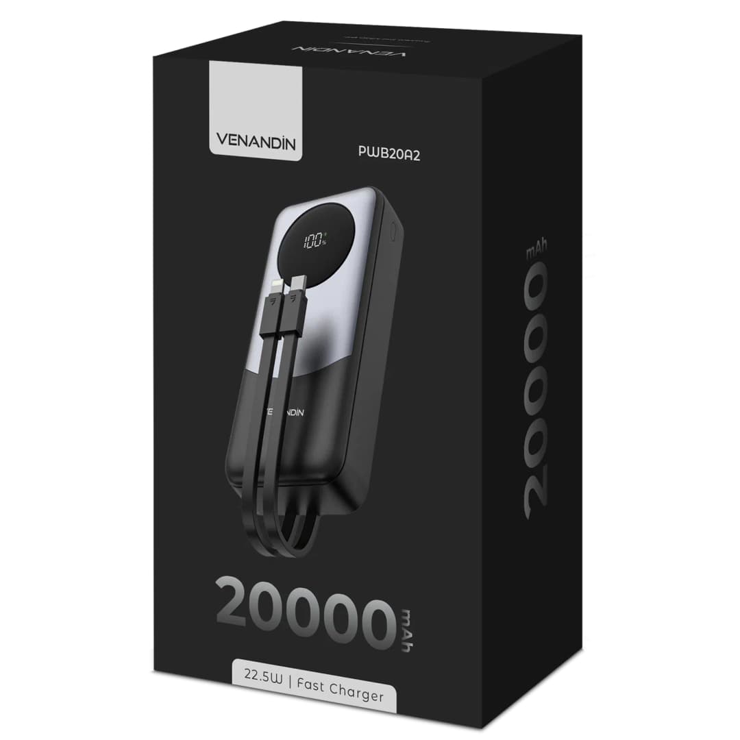 VENANDİN PWB20A2 22,5W 20,000MAH POWERBANK 4