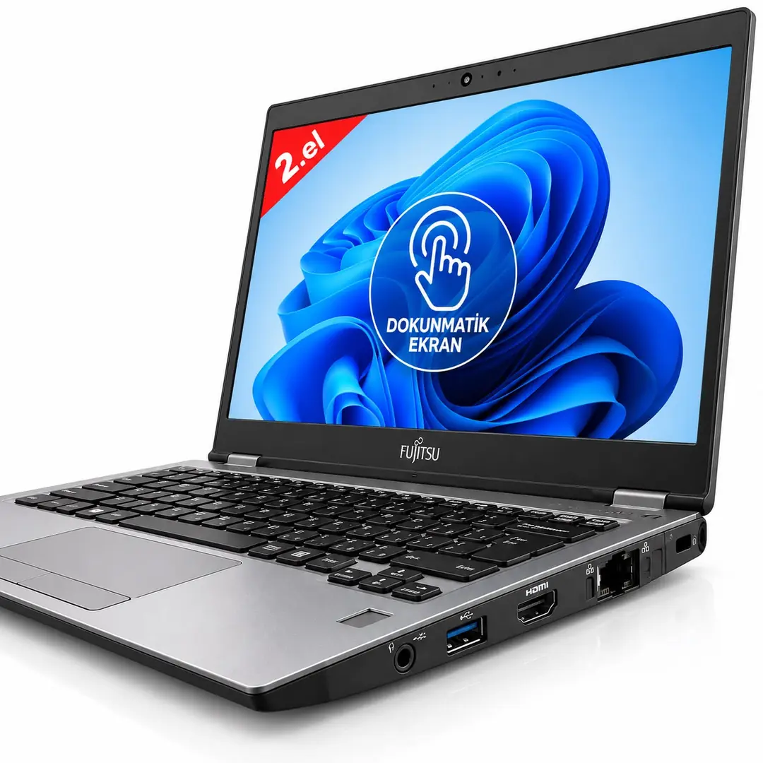 Fujitsu LifeBook U749 i5-8365U 16GB RAM 512GB SSD 14” Dokunmatik Ekran 2. El Laptop 4
