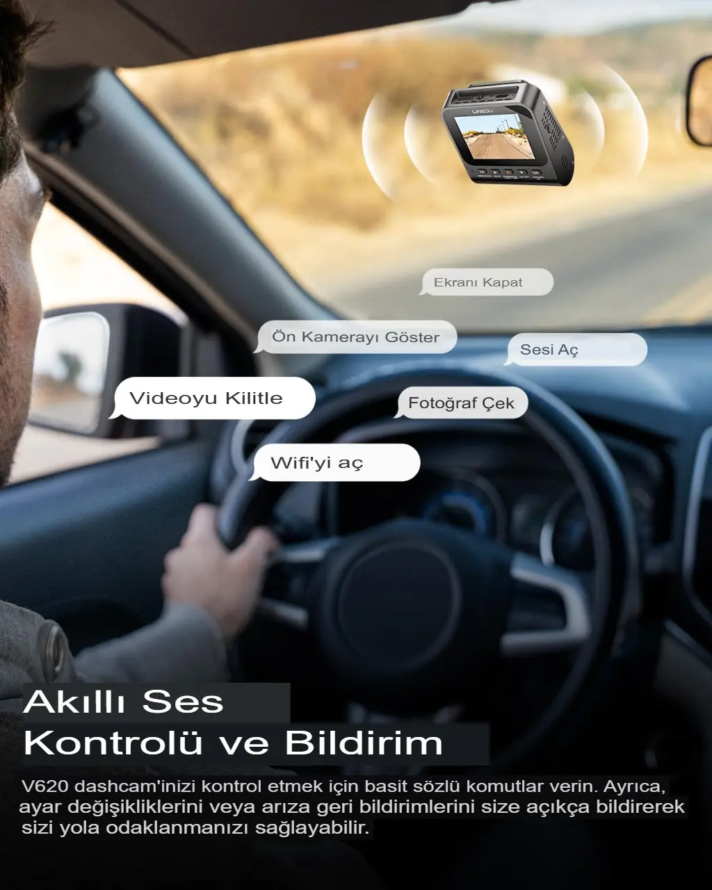 LINGDU V620 Çizgi Kam 4K 6