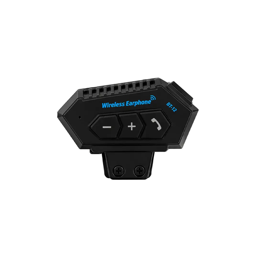 Torima BT12 Motosiklet Bluetooth Intercom Interkom Dinleme ve Konuşma Özellikli Su Geçirmez Kulaklık