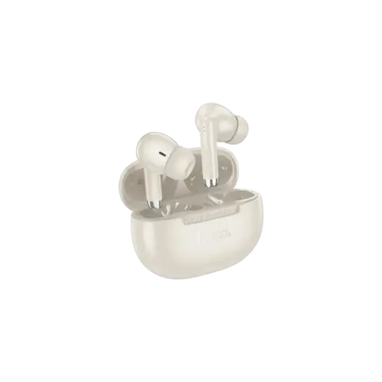 Hoco EQ24 Estrella Aktif Gürültü Engelleyici Özellikli Bluetooth 5.4 Kablosuz TWS Airpods Kulaklık - Gold