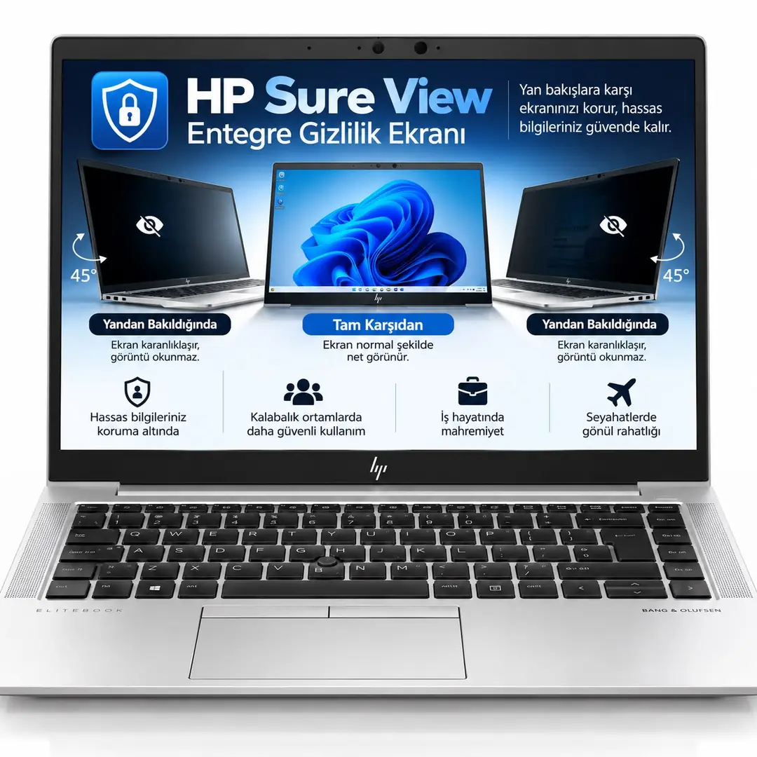 HP EliteBook 840 G8 i5-1145G7 16GB RAM 256GB SSD 14” FHD Windows 11 Pro Dizüstü Bilgisayar 5