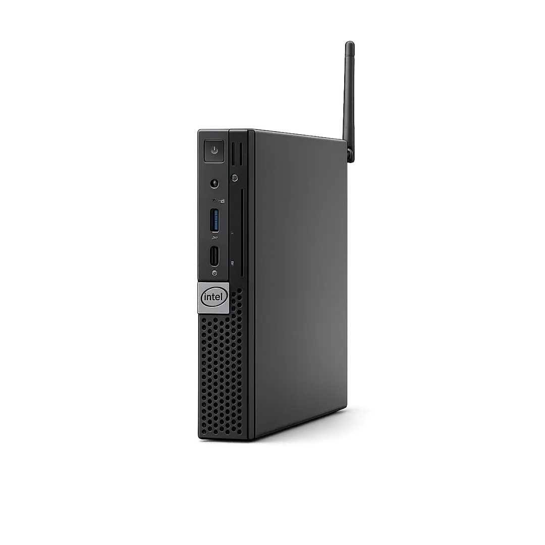 dell optiplex 7070 mini pc i5-9500 8gb ram 256gb ssd wifi antenli