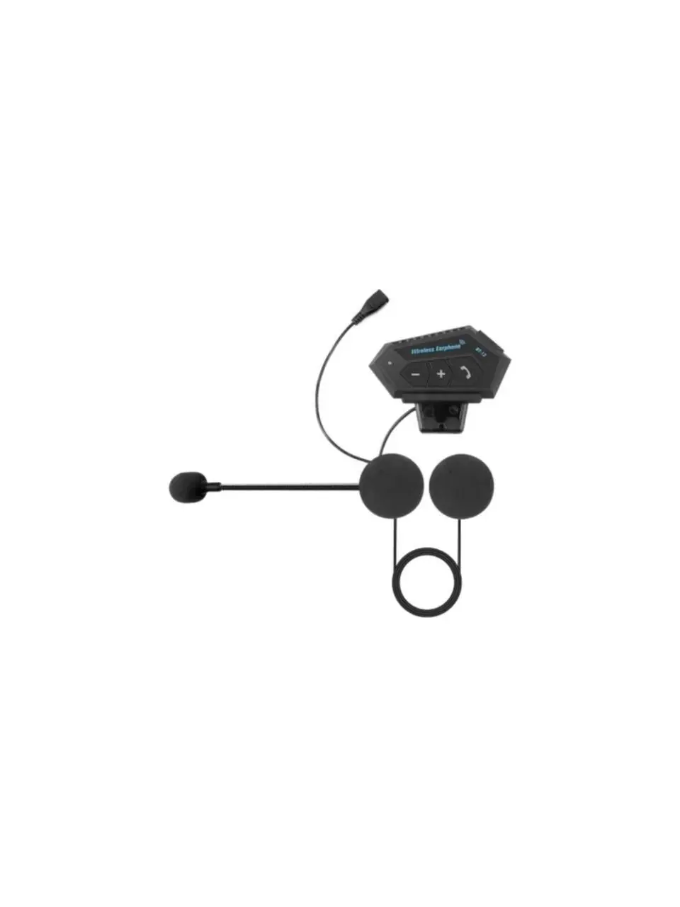 Torima BT12 Motosiklet Bluetooth Intercom Interkom Dinleme ve Konuşma Özellikli Su Geçirmez Kulaklık 2