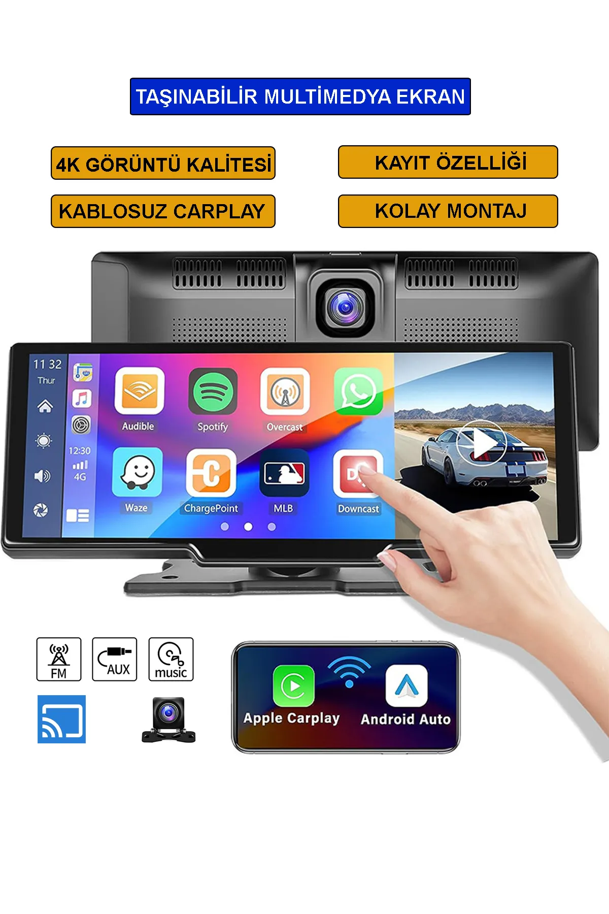 CASTU DASHCAM CAR PLAY 2