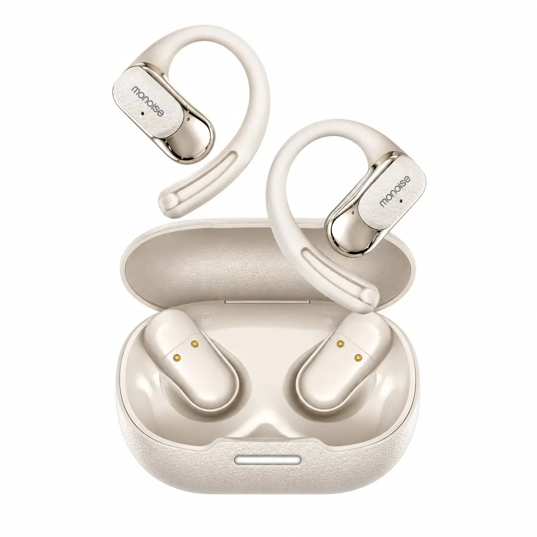MONOISE P-G2 Gold AI Çeviri Kulaklığı Bluetooth 5.4 OWS 140+ Dil Adaptive 2