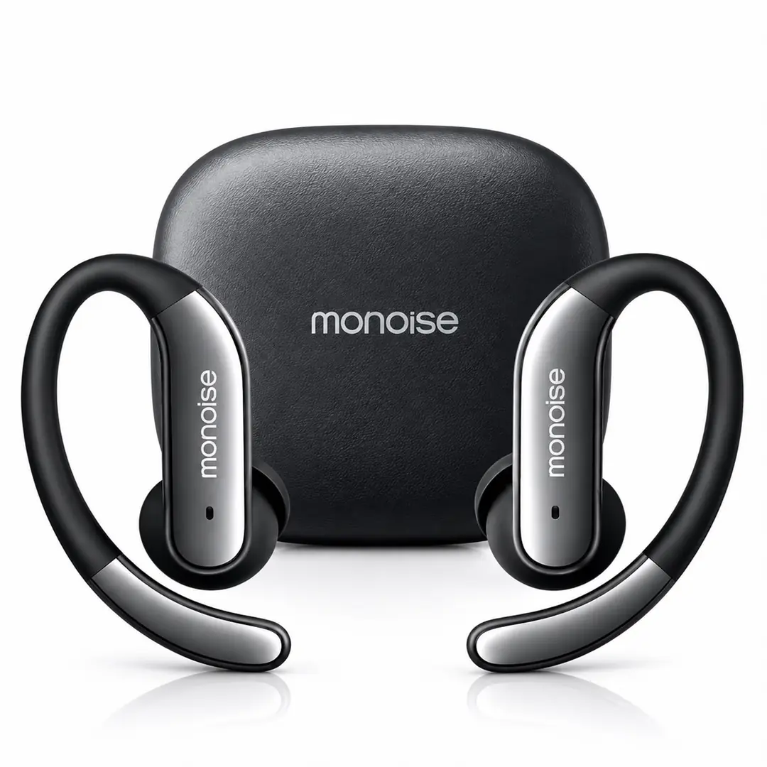 MONOISE P-Q16 AI Çeviri OWS ANC Bluetooth 5.4 Kablosuz Spor Kulaklık ENC IPX5