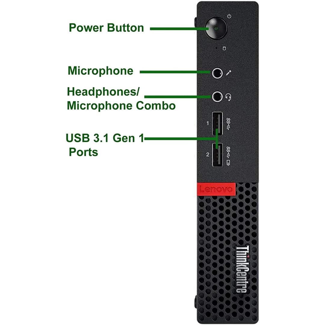 Lenovo ThinkCentre M910Q Intel İ5-7.Nesil Ultra Slim Masaüstü Bilgisayar 3