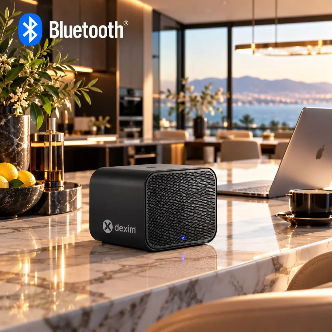 Dexim DBS002 Boox SC-836 10W RMS Bluetooth 5.3 Kablosuz Taşınabilir Hoparlör, TWS, USB Type- 6