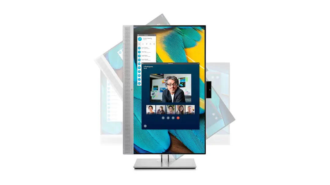 HP EliteDisplay E243m Led Ips 23,8 İnç Monitör Vga Hdmı Dp (2.El) 2