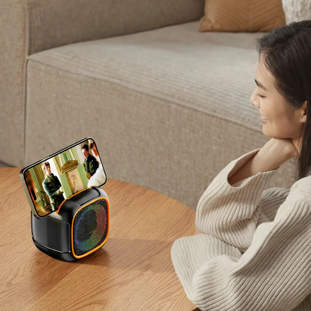 KATJMER KT-SP20 Telefon Standlı RGB Bluetooth TWS Speaker 3