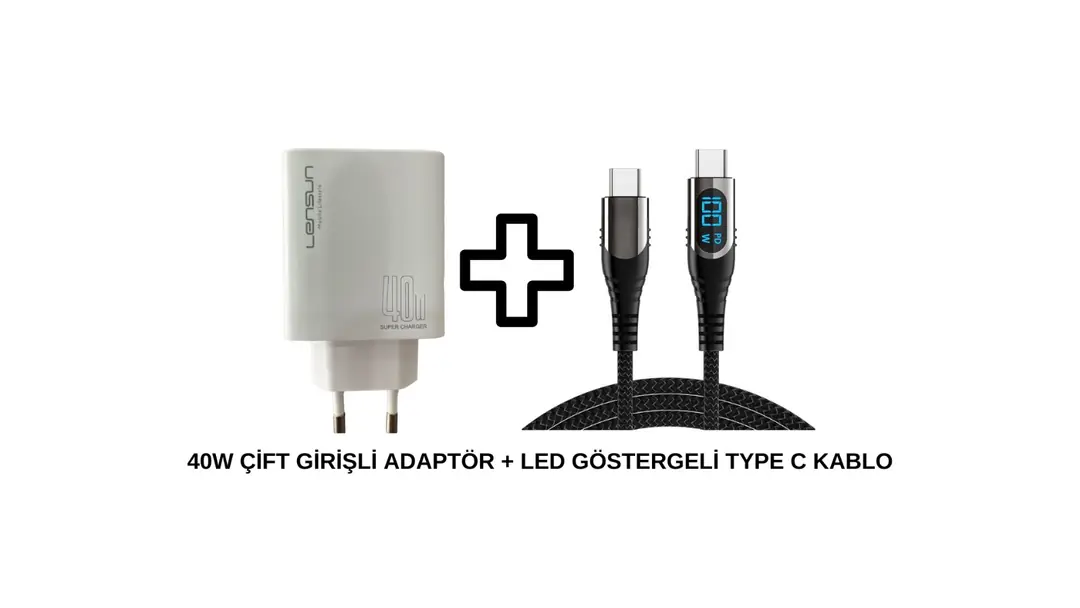 Apple IPad Hızlı Şarj Paketi – 40W (Type-C) 2