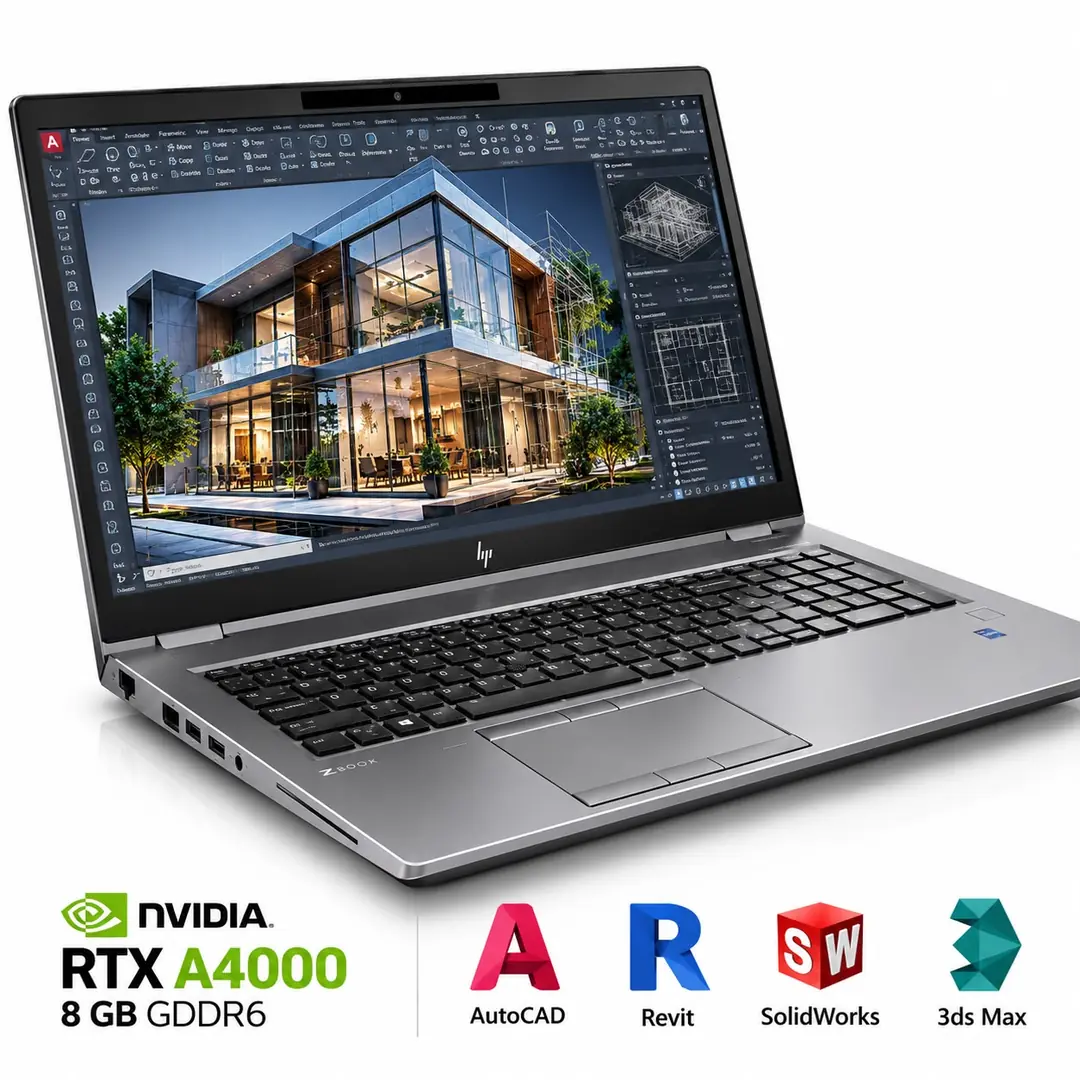HP ZBook Fury 17 G8 Workstation Xeon W-11955M 32GB RAM 1TB SSD RTX A4000 8GB 17.3” Laptop 3