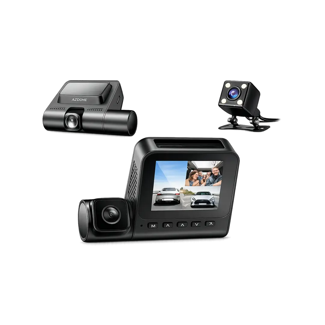Azdome V600 Araç Kamerası (3 KAMERALI)