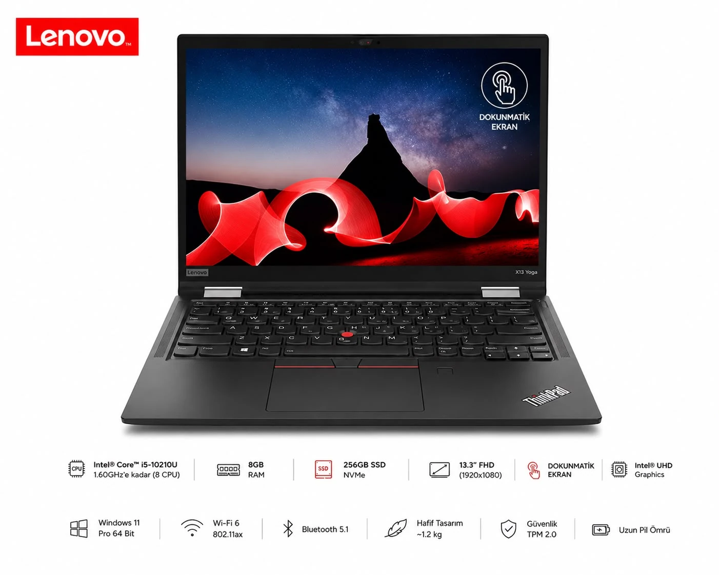 ThinkPad X13 Gen 1 Touch (Dokunmatik)