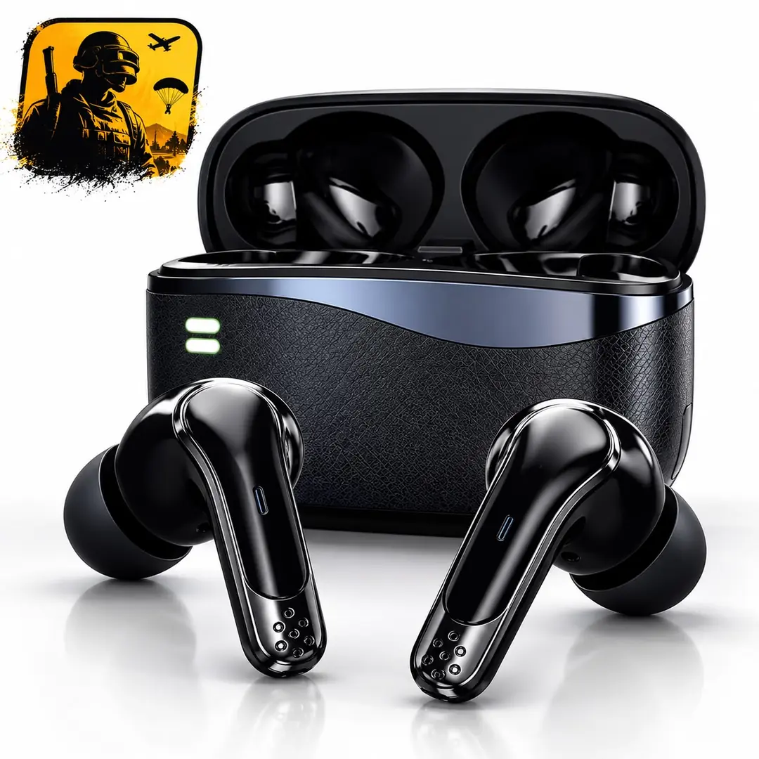 MONOISE P-M6+ TWS Gaming Bluetooth 5.4 Kulaklık | 2.4GHz Düşük Gecikme | ANC + ENC | 13mm Sürücü | 4 Mikrofon |