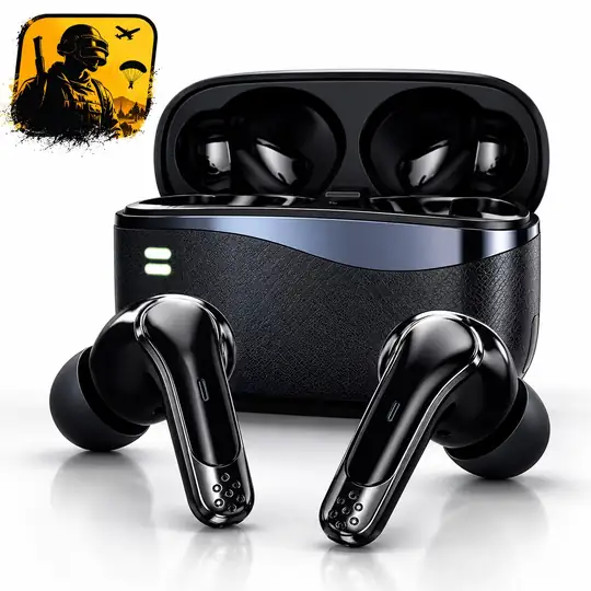 MONOISE P-M6+ TWS Gaming Bluetooth 5.4 Kulaklık | 2.4GHz Düşük Gecikme | ANC + ENC | 13mm Sürücü | 4 Mikrofon |