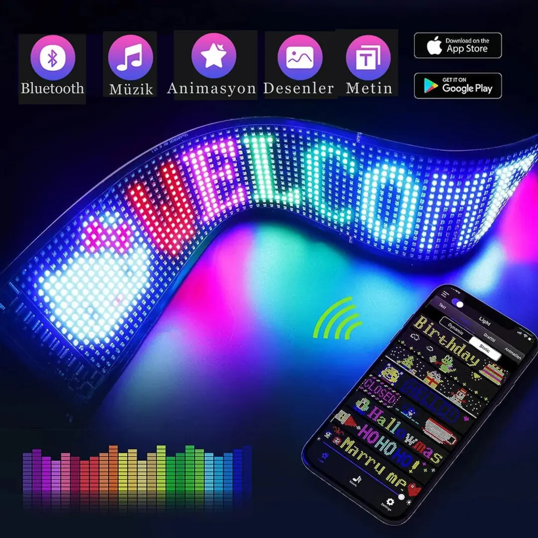 T-Life Matrix LED Kayan Yazı 2
