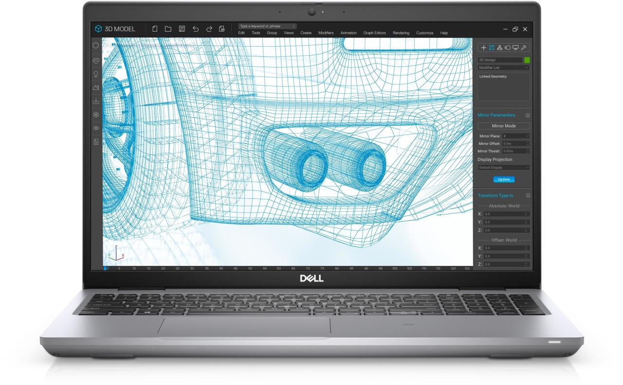 Dell Precision 3561 (i7‑11850H / 32 GB / 512 GB SSD / T600)