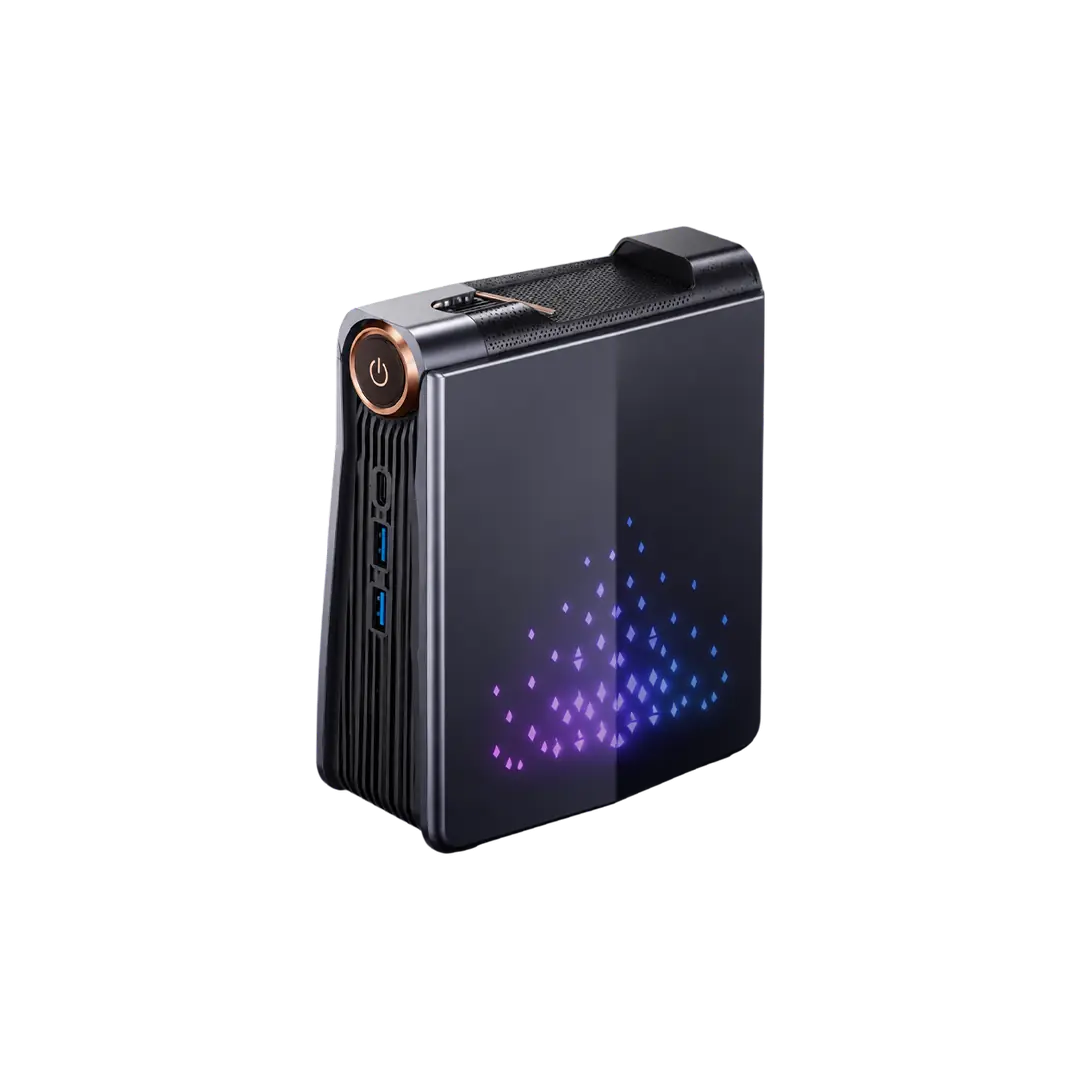 LENSUN RGB X6 Win11 PRO 16GB Mini Bilgisayar 16 Çekirdek APU Sistem