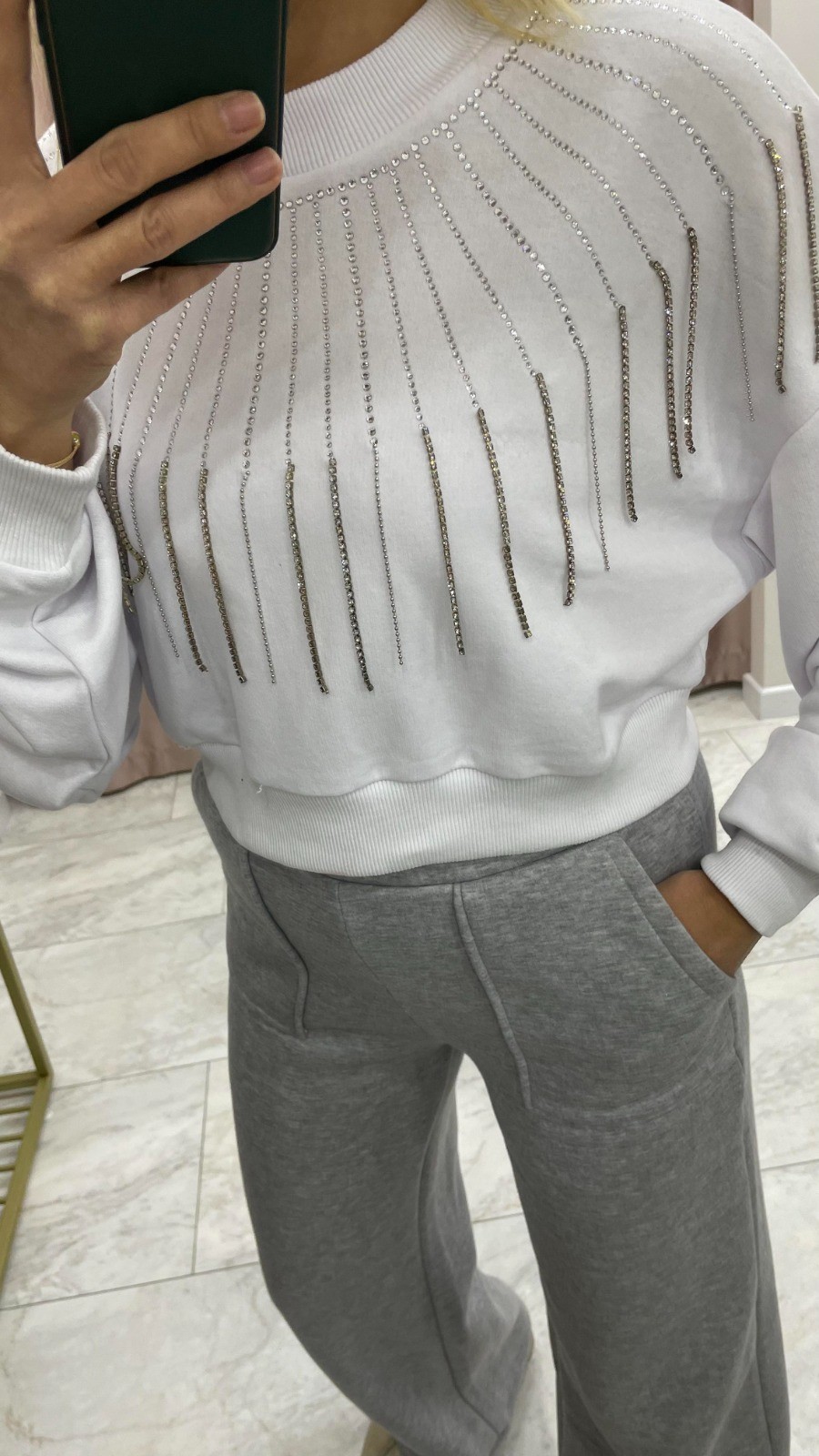 Taşlı Sweat