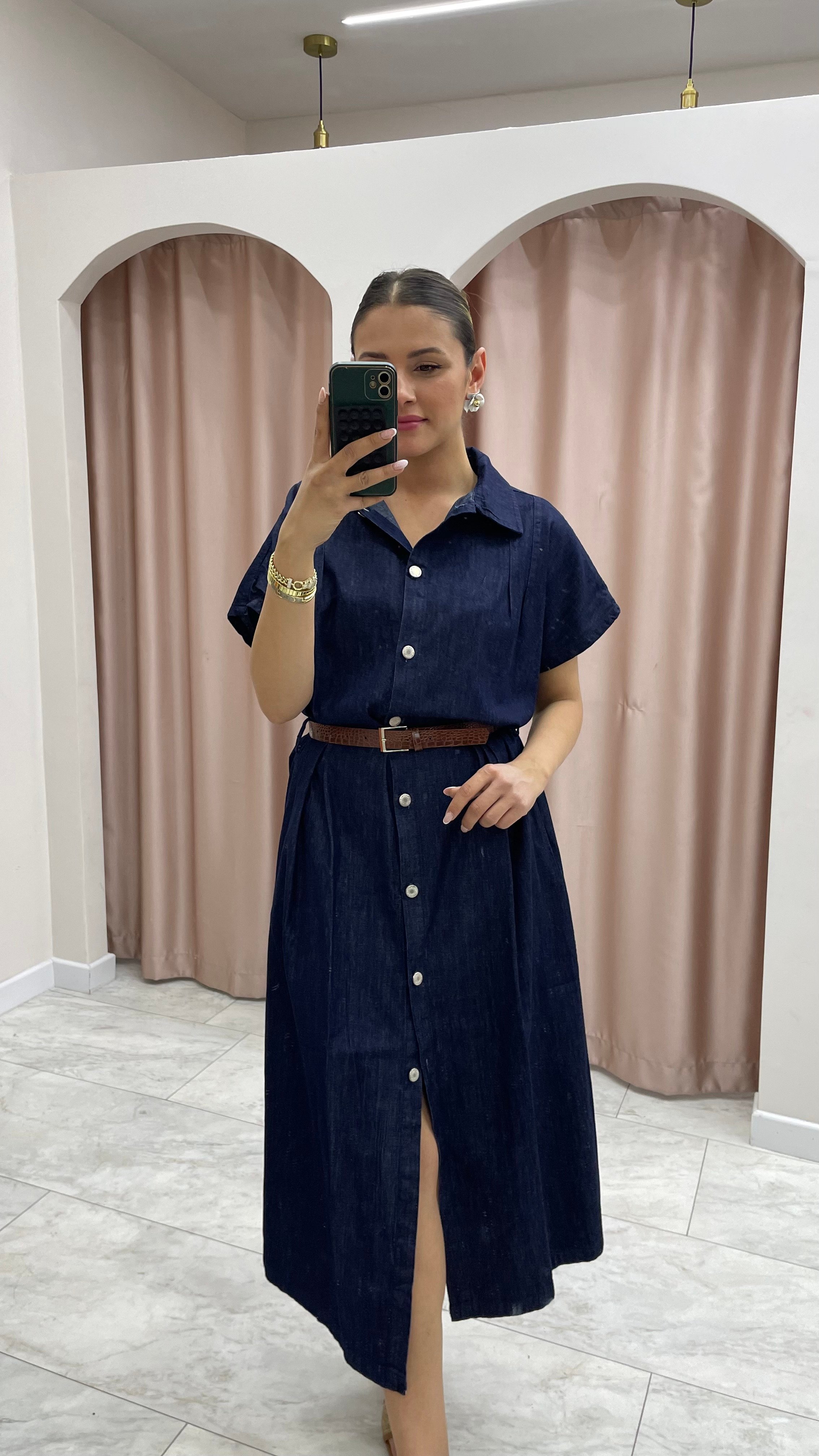 JEANS ELBİSE