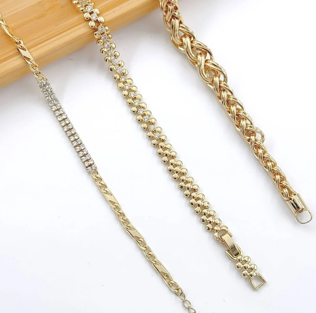 Gold Renk Tasarım Bileklik