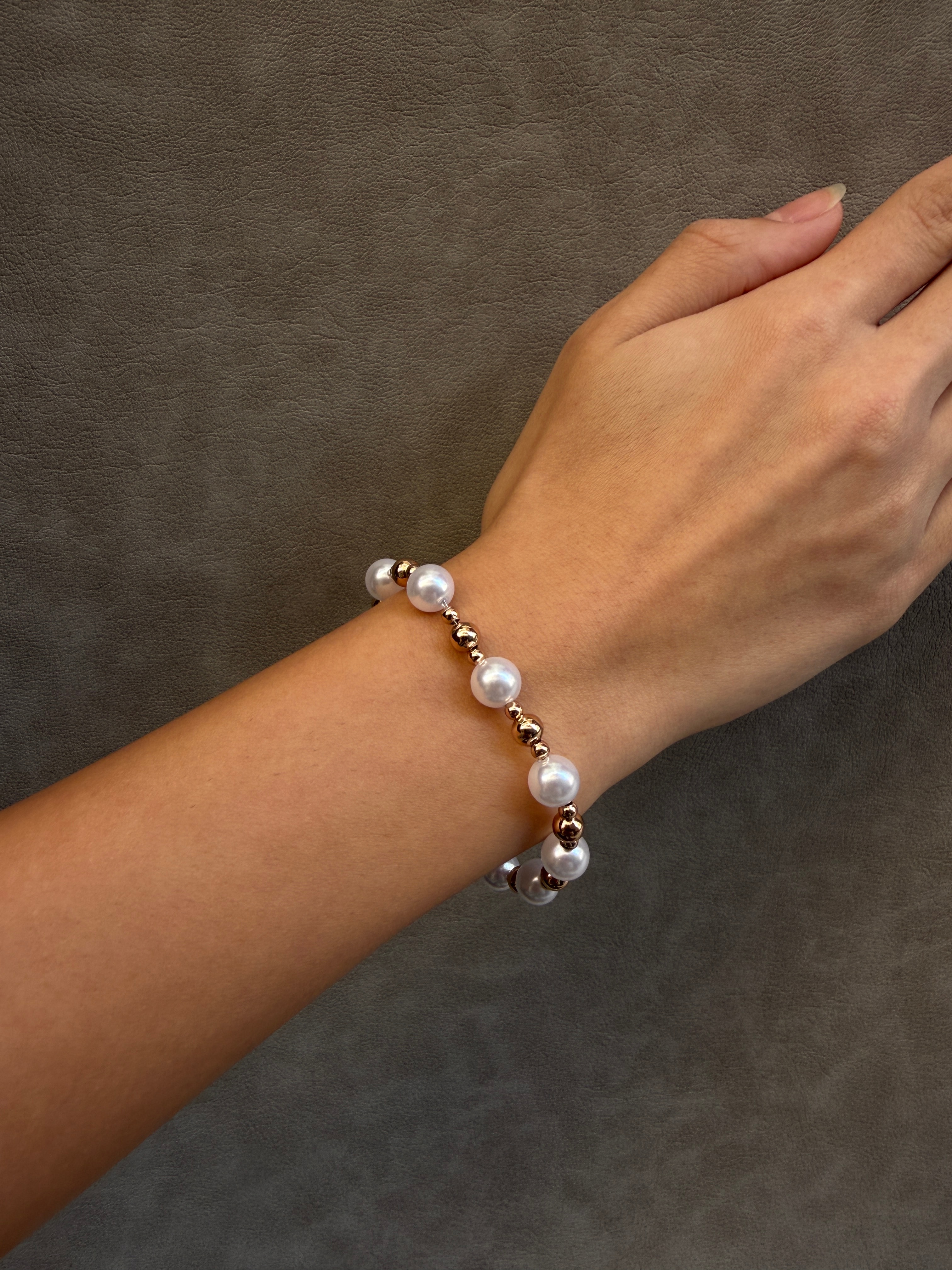 İnci Detaylı Nostalji Bileklik