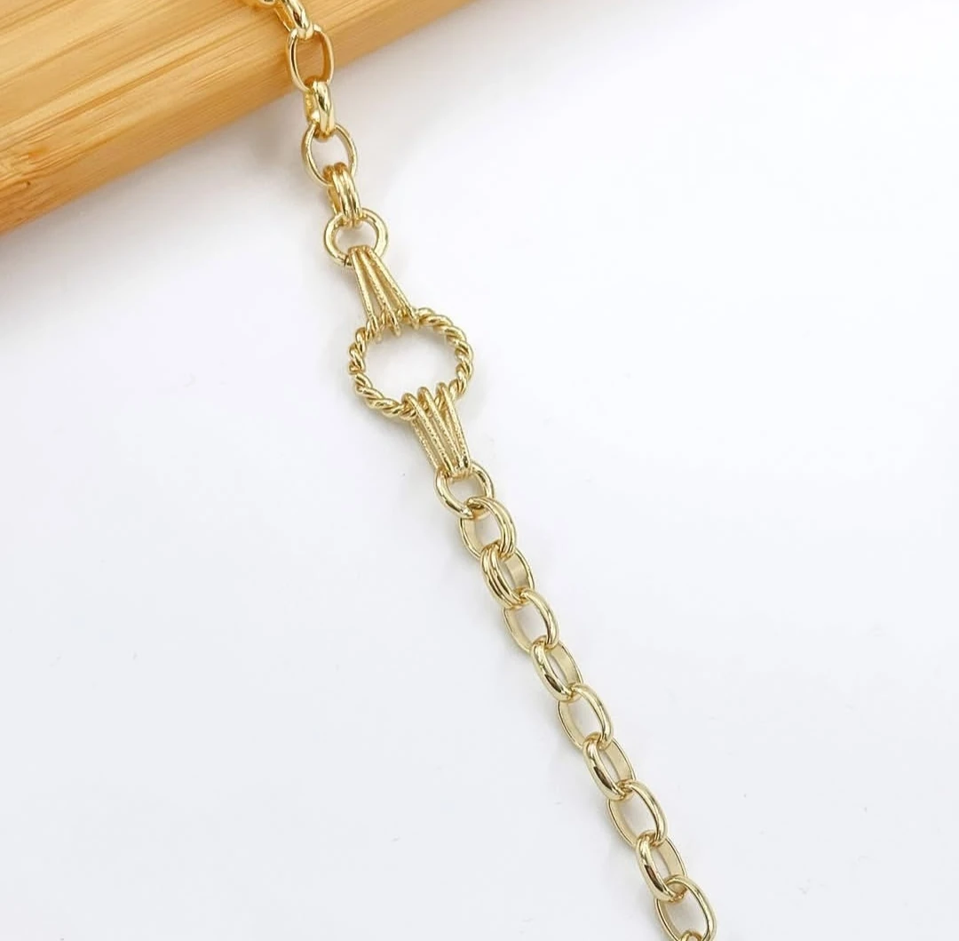 Halka Detaylı Tasarım Bileklik 