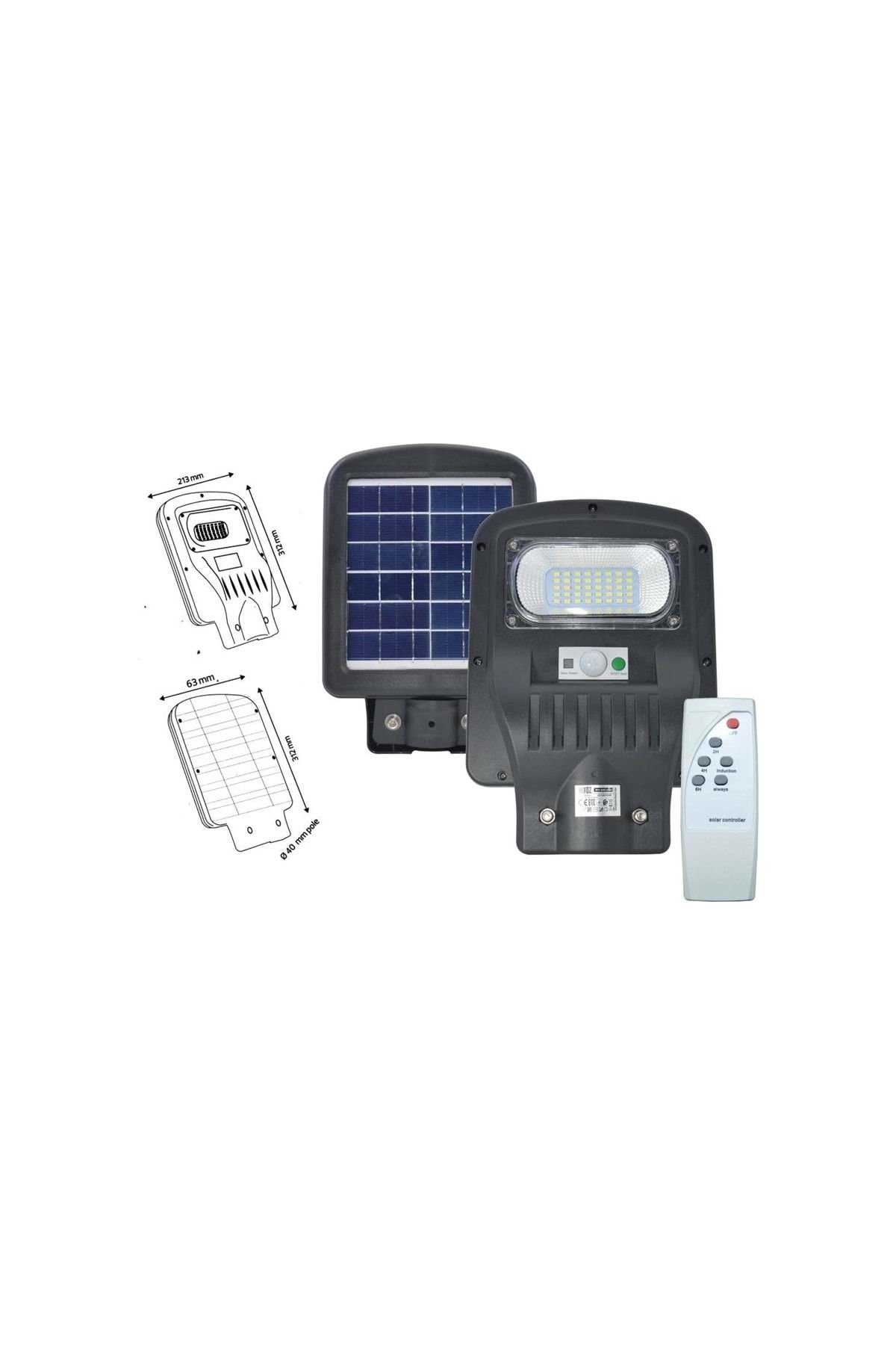 Grand-50 6400k Beyaz Işık Solar Sokak Lambası Kumandalı 314021