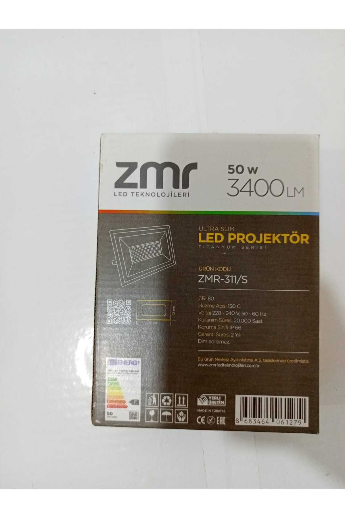50w led projöktör,siyah kasa beyaz ışık 50w led projöktör,zmr 50w led projöktör