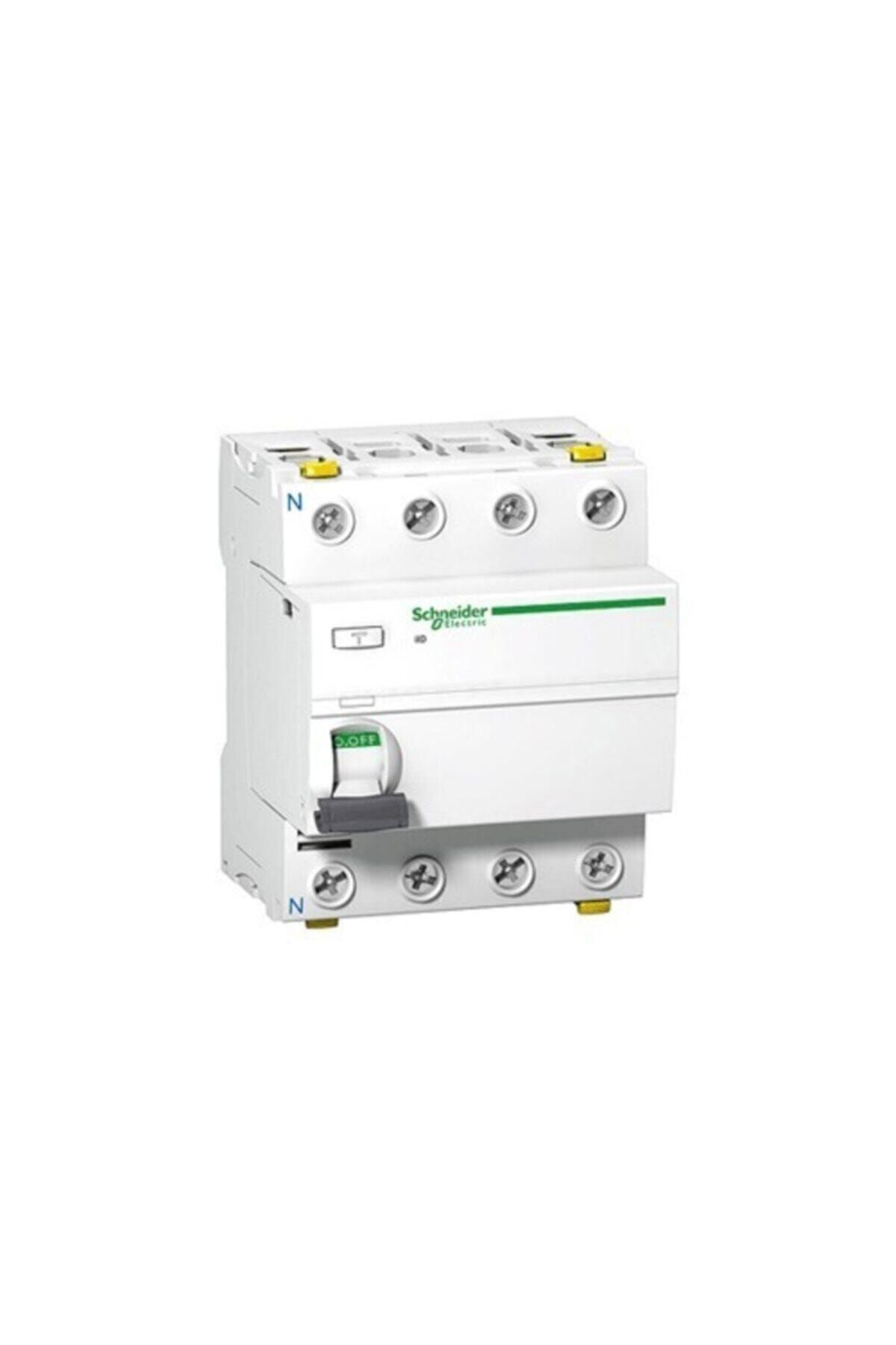 4 Kutuplu Trifaze 4p 40a 30ma Kaçak Akım Rölesi A9r41440