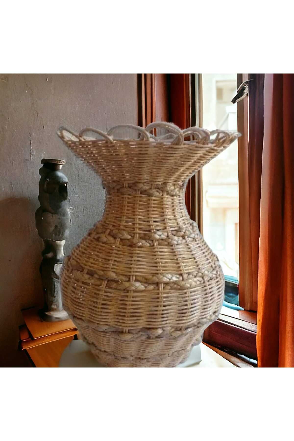 Bambu Tombul Vazo 0038-M3