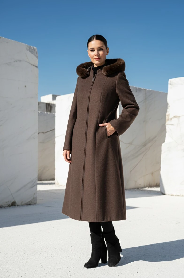 Kaşe Kap - 1125 - KAHVERENGİ