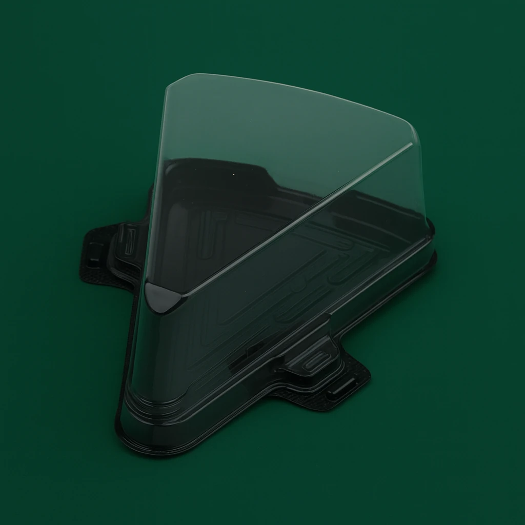 Plastik Üçgen Pasta Kutusu