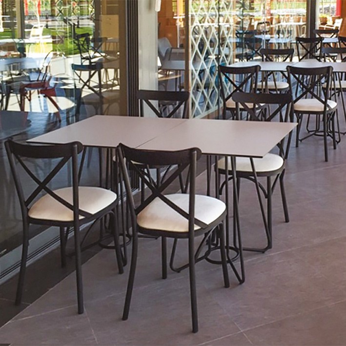 Metal Thonet Sandalye Çapraz