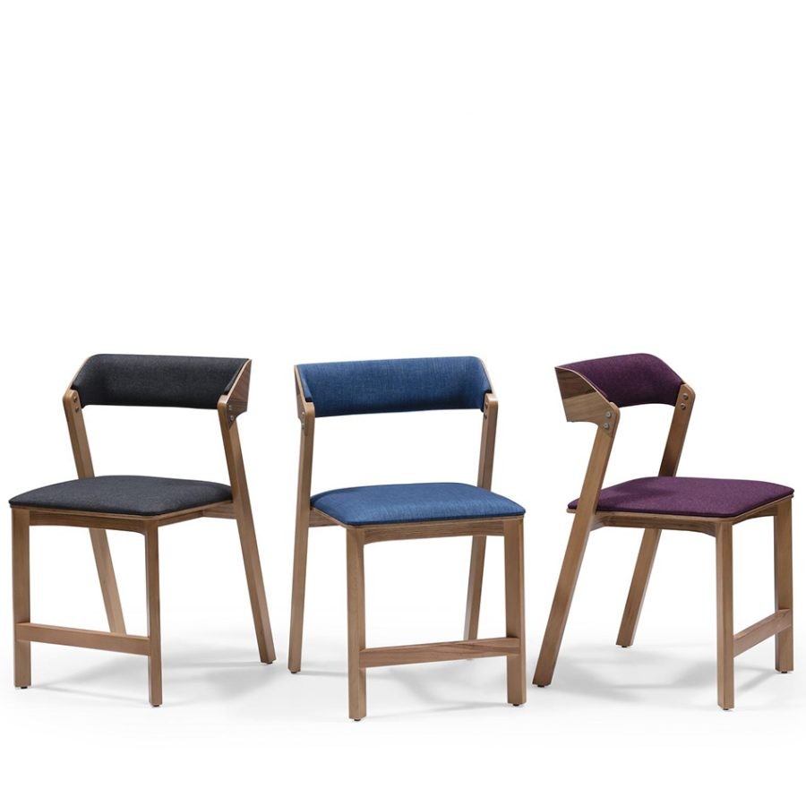 Minimalist Modern Ahşap Sandalye İstiflenebilir