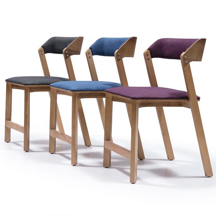 Minimalist Modern Ahşap Sandalye İstiflenebilir