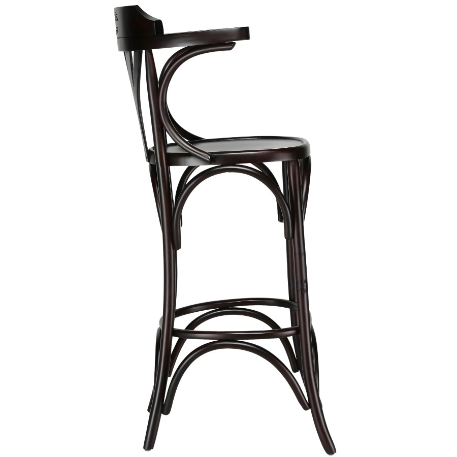 Sırtlı Thonet Bar Sandalyesi