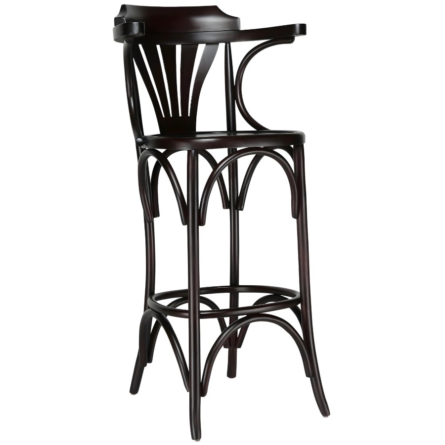 Sırtlı Thonet Bar Sandalyesi